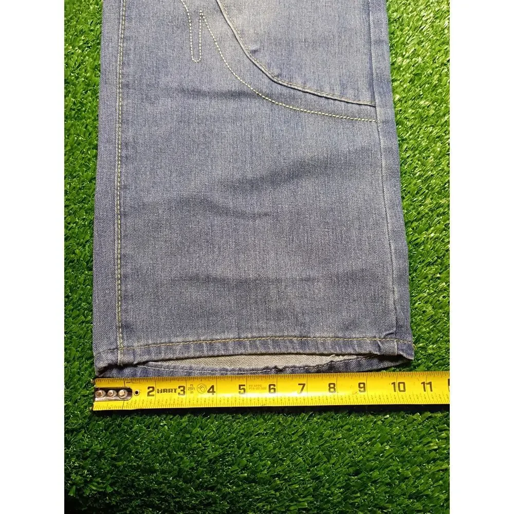 Y2K Fashion Light Wash Wide Leg Baggy Denim Jeans NWT